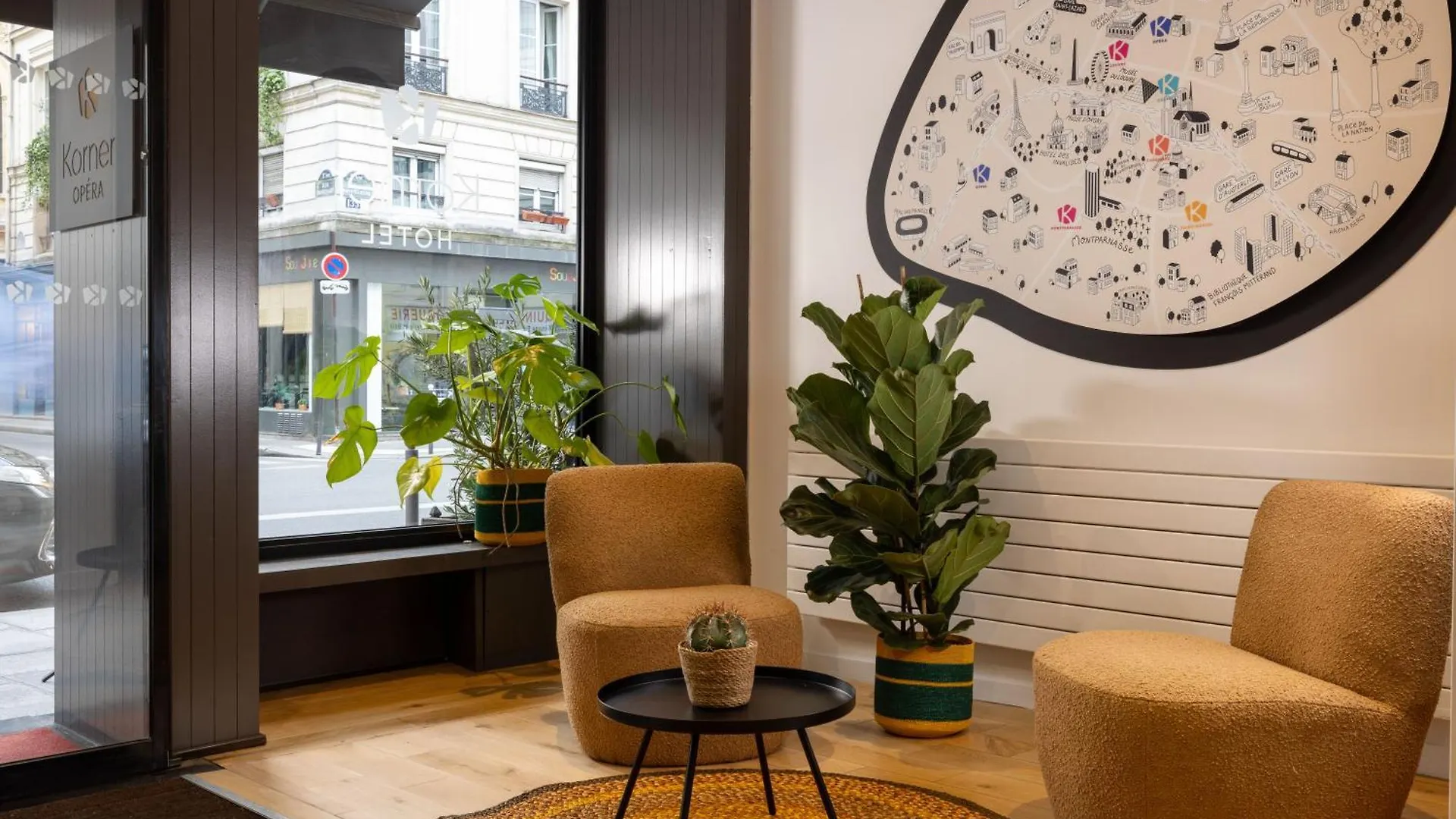 Korner Opera Hotell Paris 3*,